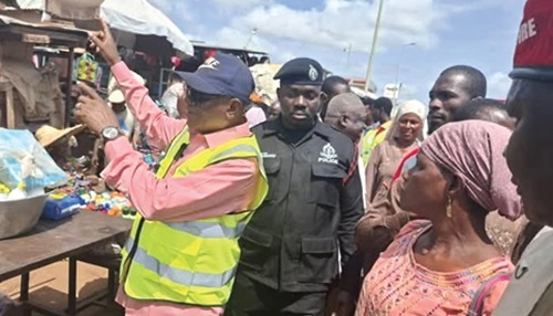 Adam Abubakari Takoro, Tamale Metropolitan Chief Executive Officer, urging some traders to relocate Adam Abubakari Takoro, Tamale Metropolitan Chief Executive Officer, urging some traders to relocate