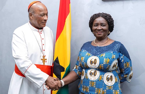 Cardinal Napier hails Ghana’s moral leadership as Papal Envoy meets Vice President Cardinal Napier hails Ghana’s moral leadership as Papal Envoy meets Vice President