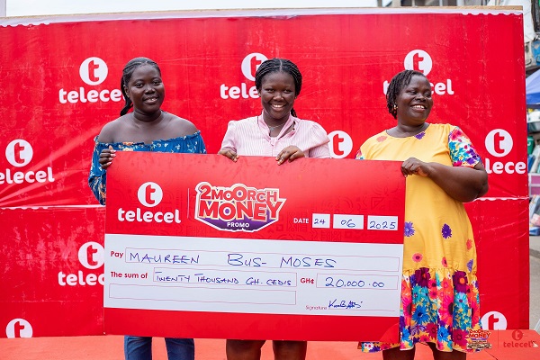 Telecel 2Moorch Money weekly winners grab GH₵20,000 each