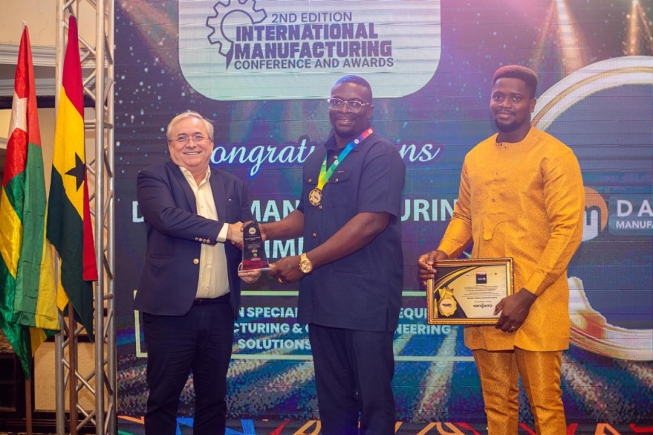 Dando Manufacturing wins top honours at 2025 International Manufacturing awards