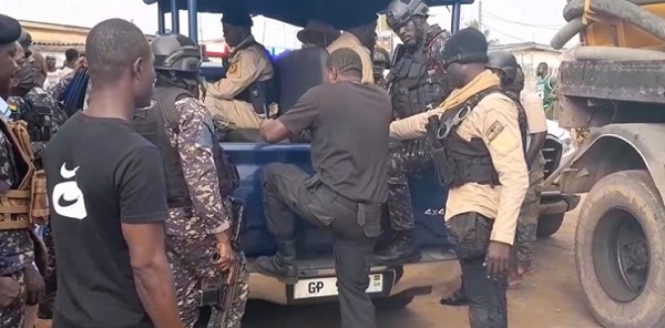 Ablekuma North rerun: Police arrest suspects disguised as security officers