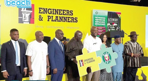Ibrahim Mahama (4th from right) with Sir Sam Jonah (4th from left) and other stakeholders after the sealing of the deal Ibrahim Mahama (4th from right) with Sir Sam Jonah (4th from left) and other stakeholders after the sealing of the deal