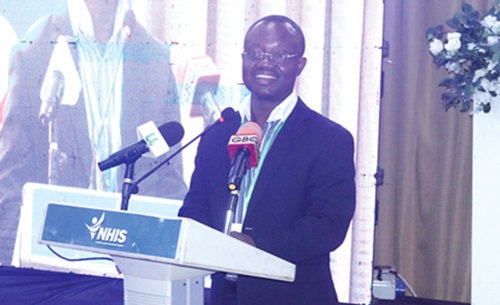 Prof. Gordon Abeka Nkrumah (right), lecturer, University of Ghana Business School, Legon, delivering the keynote address. Picture: ERNEST KODZI Prof. Gordon Abeka Nkrumah (right), lecturer, University of Ghana Business School, Legon, delivering the keynote address. Picture: ERNEST KODZI