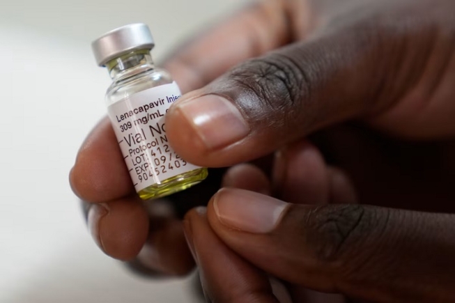 Lenacapavir was approved by the FDA last month for HIV prevention. Nardus Engelbrecht/AP