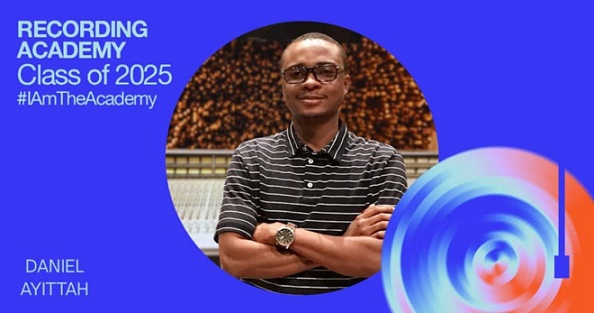 Daniel Ayittah Ghana’s Daniel Ayittah joins 2025 GRAMMY Recording Academy Member class