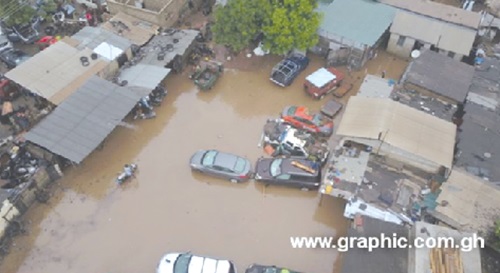 Flooding in Accra Flooding in Accra