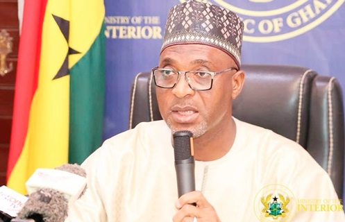 Muntaka Mohammed-Mubarak — Minister for the Interior