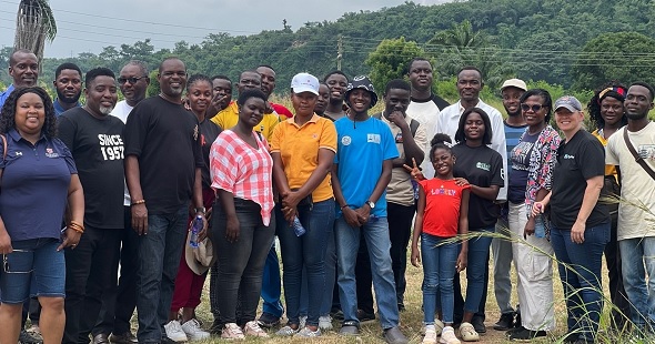 Participants visited the CSIR- Water Research Institute and Aquaculture Research and Development Center (ARDEC) in Akosombo Chorkor benefits from sustainable aquaculture, food security training