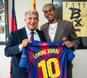 Barcelona confirm contract renewal, new jersey number for Lamine Yamal Barcelona confirm contract renewal, new jersey number for Lamine Yamal