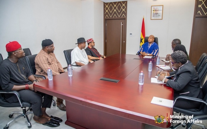 Desist from conduct or pronouncements considered unlawful, divisive - Ablakwa to Igbo 'King' in Ghana Desist from conduct or pronouncements considered unlawful, divisive - Ablakwa to Igbo 'King' in Ghana