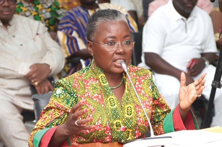 Emelia Arthur, Minister of Fisheries and Aquaculture Emelia Arthur, Minister of Fisheries and Aquaculture