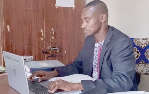 Hanson Boateng, Headteacher of the Chiraa Presbyterian Primary and KG