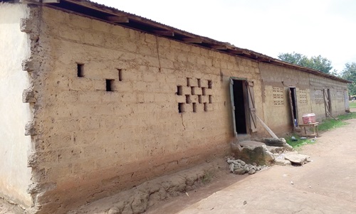The Chiraa Presbyterian Kindergarten classroom block The Chiraa Presbyterian Kindergarten classroom block