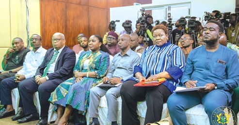 Participants during the accountability series in Accra