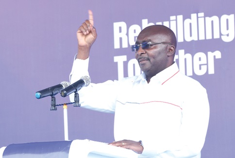 Dr Mahamudu Bawumia, former Vice-President, addressing the delegates conference Dr Mahamudu Bawumia, former Vice-President, addressing the delegates conference
