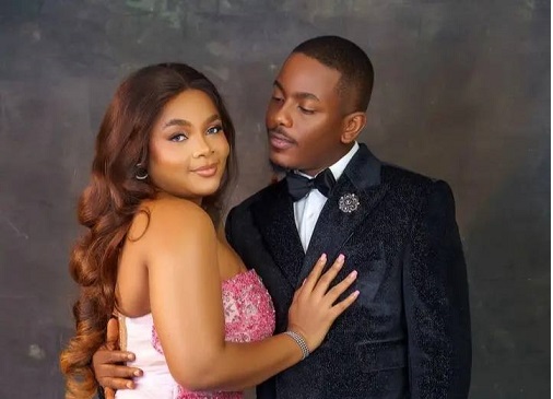 Timini with actress, Bimbo Ademoye I’m not a womaniser like people think – Nollywood actor Timini Egbuson
