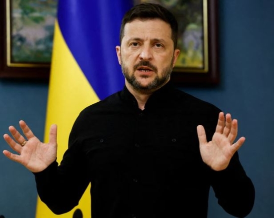 Volodymyr Zelenskyy said: ‘A meeting at the leadership level is needed to truly ensure peace – lasting peace.’ Photograph: Thomas Peter/Reuters Volodymyr Zelenskyy said: ‘A meeting at the leadership level is needed to truly ensure peace – lasting peace.’ Photograph: Thomas Peter/Reuters