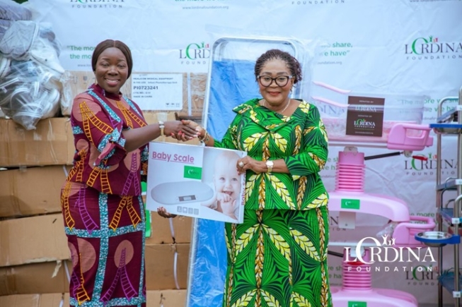 Lordina Foundation donates medical equipment to Techiman North to support healthcare delivery Lordina Foundation donates medical equipment to Techiman North to support healthcare delivery