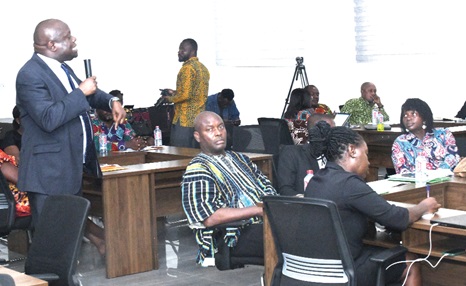 Justice Alexander Osei-Tutu, Justice of the Court of Appeal, speaking at the Training of Legal Counsels of the National and Regional Houses of Chiefs in Accra. Picture: SAMUEL TEI ADANO Justice Alexander Osei-Tutu, Justice of the Court of Appeal, speaking at the Training of Legal Counsels of the National and Regional Houses of Chiefs in Accra. Picture: SAMUEL TEI ADANO