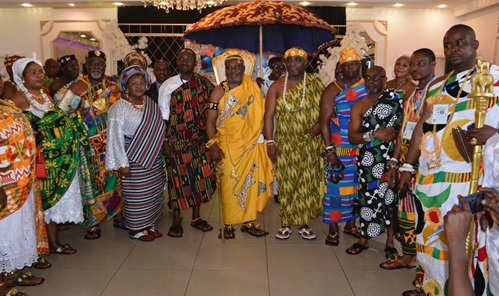 King Professor Odaifio Welentsi III  Paramount Chief of Nungua Traditional Area, President of Nungua Traditional Council and  President of Greater Accra Reginal House of Chiefs,