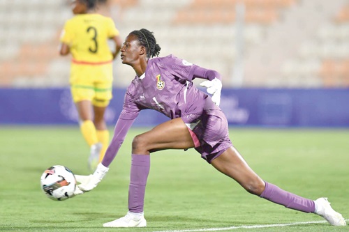 Cynthia Konlan -- Black Queens’ safest pair of hands Cynthia Konlan -- Black Queens’ safest pair of hands