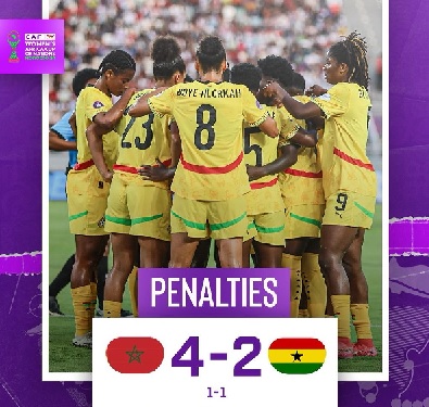 Morocco shatter Ghana’s WAFCON final dream in dramatic penalty shootout Morocco shatter Ghana’s WAFCON final dream in dramatic penalty shootout