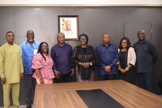 The Tourism Minister and the Focal team Ministry of Tourism, Culture and Creative Arts leads charge to recover Ghana's looted cultural treasures