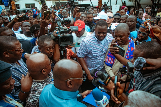 NPP Youth Organisers rally behind Bawumia for 2028 flagbearer bid NPP Youth Organisers rally behind Bawumia for 2028 flagbearer bid