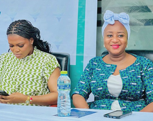Joycelyn Quarshie (left), MP for North Dayi, with Hamdiya Amadu Yakubu, Deputy Director, Provider and Client Relations, NHIS Joycelyn Quarshie (left), MP for North Dayi, with Hamdiya Amadu Yakubu, Deputy Director, Provider and Client Relations, NHIS