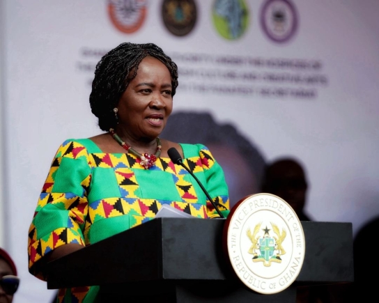 Vice President Opoku-Agyemang urges Africans to reclaim their history at 2025 PANAFEST celebrations Vice President Opoku-Agyemang urges Africans to reclaim their history at 2025 PANAFEST celebrations