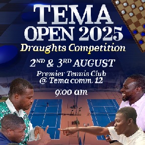 2025 Tema Draught Open set for August 2&3