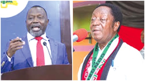Dr Dominic Ayine, Attorney General and Minister of Justice, Dr Kwabena Duffuor, former Minister of Finance Dr Dominic Ayine, Attorney General and Minister of Justice, Dr Kwabena Duffuor, former Minister of Finance