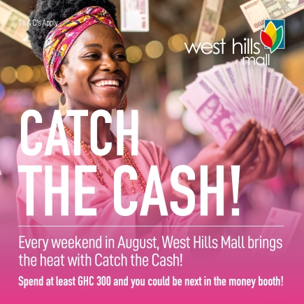 Cash in the Air: West Hills Mall unveils Ghana’s most electrifying shopping experience Cash in the Air: West Hills Mall unveils Ghana’s most electrifying shopping experience
