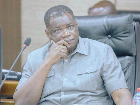 Governs Agbodza — Road Minister Governs Agbodza — Road Minister