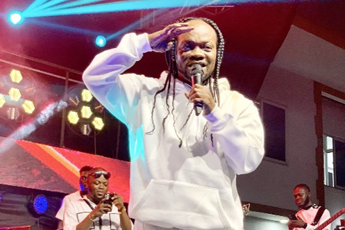 Daddy Lumba in one of his performances