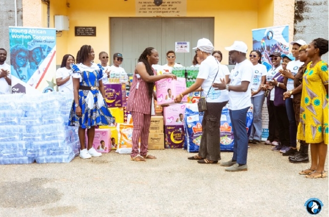 YAWC Network - Ghana Chapter donates to Nsawam Medium Security Prison