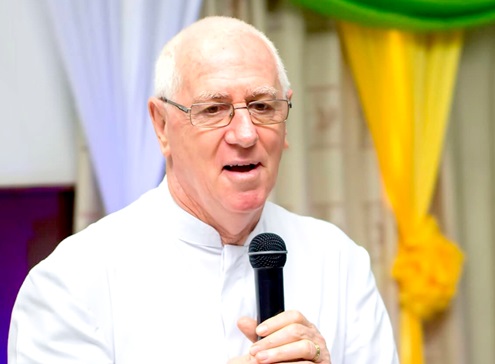 Rev. Fr Andrew Campbell, Patron of the Weija Leprosarium Rev. Fr Andrew Campbell, Patron of the Weija Leprosarium