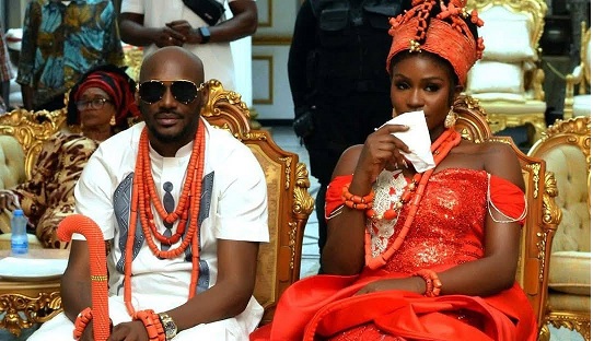 Tuface and Natasha Osawaru’s traditional wedding in Abuja Photos emerge from 2Baba, Natasha Osawaru’s traditional marriage