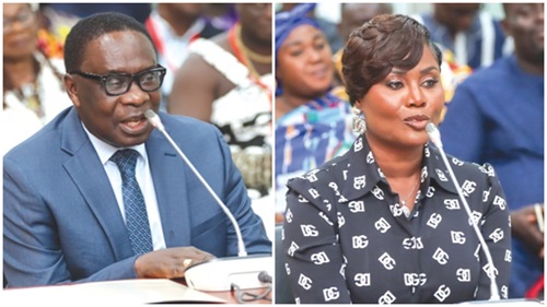 James Gyakye Quayson — Deputy Minister for Foreign Affairs designate. Picture: ELVIS NII NOI DOWUONA, Dorcas Affo-Toffey — Deputy Transport Minister designate. Picture: ELVIS NII NOI DOWUONA James Gyakye Quayson — Deputy Minister for Foreign Affairs designate. Picture: ELVIS NII NOI DOWUONA, Dorcas Affo-Toffey — Deputy Transport Minister designate. Picture: ELVIS NII NOI DOWUONA