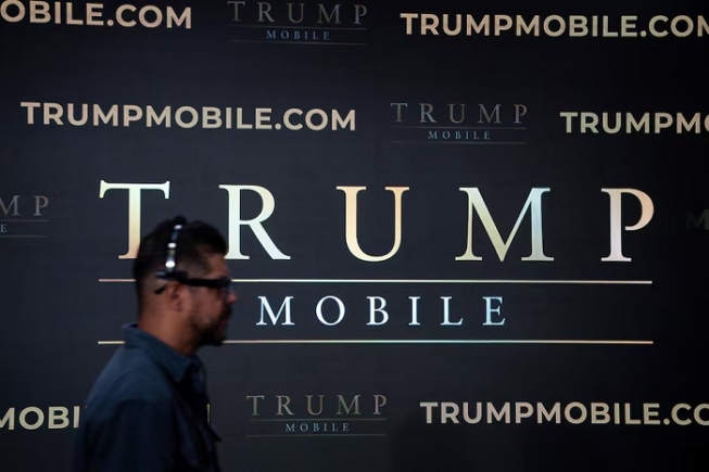 A person walks in front of a screen at the end of a media event at Trump Tower in New York City, U.S., June 16, 2025. REUTERS/Eduardo Munoz/File Photo A person walks in front of a screen at the end of a media event at Trump Tower in New York City, U.S., June 16, 2025. REUTERS/Eduardo Munoz/File Photo