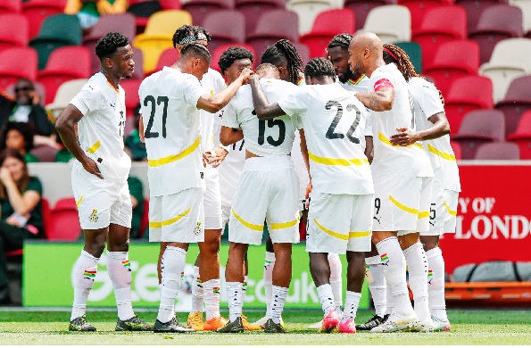 Some of the young Black Stars players looking forward for permanent place in the team Some of the young Black Stars players looking forward for permanent place in the team