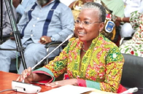 Emelia Arthur — Minister of Fisheries and Aquaculture Development Emelia Arthur — Minister of Fisheries and Aquaculture Development
