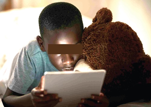 Screen-addicted children may have little or no eye contact with others and become uncomfortable when a person looks into their eyes Screen-addicted children may have little or no eye contact with others and become uncomfortable when a person looks into their eyes