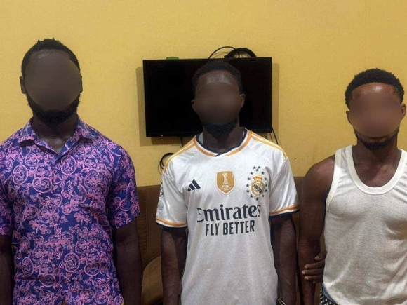 Three suspected armed robbers busted at Axim