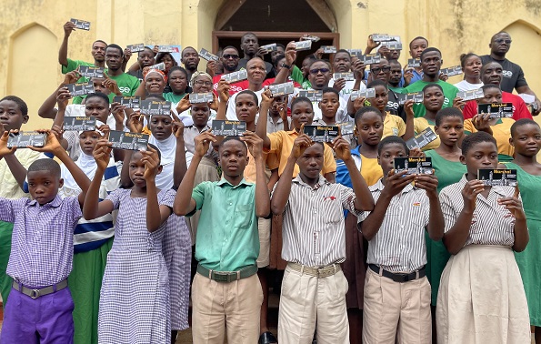 Nusé Foundation donates 1,500 math sets to 75 SHS schools ahead of 2025 BECE in Ho West Municipality