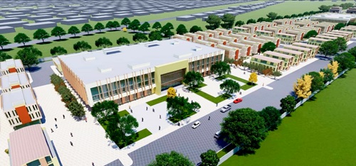 The proposed design of the Sentuo complex