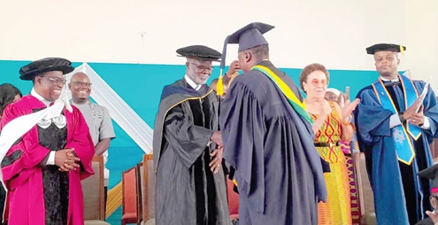 Twenty-five students graduated at the ceremony