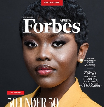 Gyakie Gyakie makes Forbes Africa's 30 Under 30 list for 2025