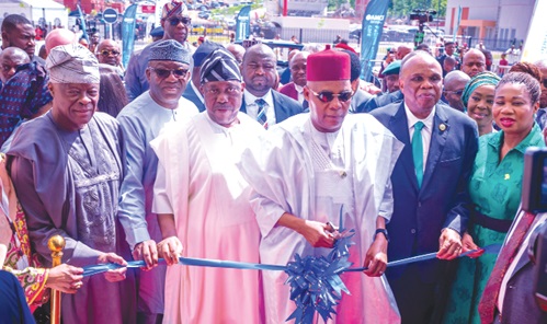 Wale Edun (left), Minister of Finance and Coordinating Minister of the Economy, Nigeria, with other dignitries during the inauguration of the African Medical Centre of Excellence in Abuja Wale Edun (left), Minister of Finance and Coordinating Minister of the Economy, Nigeria, with other dignitries during the inauguration of the African Medical Centre of Excellence in Abuja
