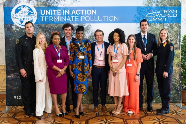 Victoria Michaels represents Africa at Austrian World Summit Victoria Michaels represents Africa at Austrian World Summit